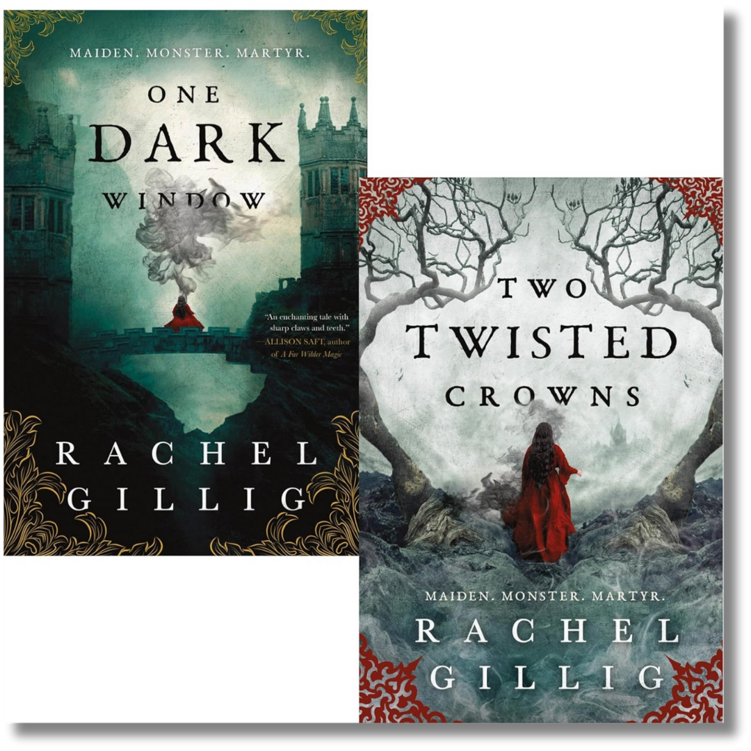 Cover combo One Dark Window & Two Twisted Crowns